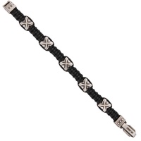 Браслет Bico вязаный CA20BLK