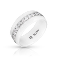 Женское кольцо из керамики SJW RC038