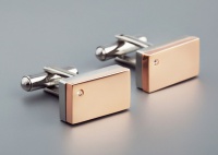 Мужские запонки из стали OROCREATO R145C0015MRSC